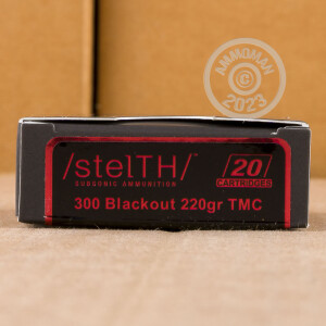 Photo of 300 AAC Blackout TMJ ammo by Stelth for sale.
