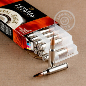 Image of 308 WIN FEDERAL 180 GRAIN NOSLER PARTITION SP (20 ROUNDS)
