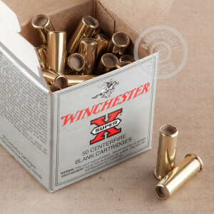 Photograph showing detail of 38 SPECIAL WINCHESTER SUPER X SMOKELESS BLANKS (50 ROUNDS)