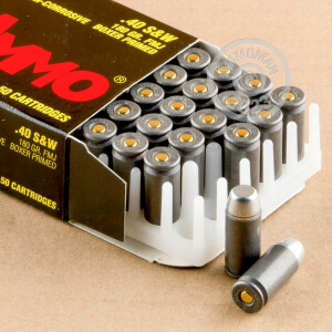 Image of the 40 S&W TULA 180 GRAIN FMJ (50 ROUNDS) available at AmmoMan.com.