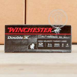 Image of 12 GAUGE WINCHESTER DOUBLE-X 3-1/2" #4 SHOT (10 ROUNDS)