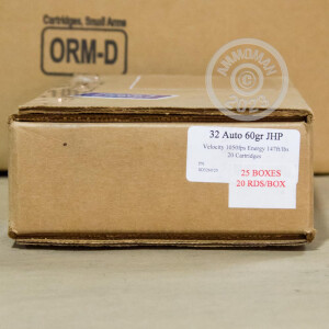 Image of .32 ACP ammo by Corbon that's ideal for home protection.
