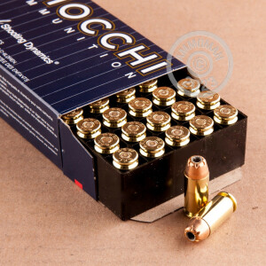 Image of the 40 S&W FIOCCHI 165 GRAIN JACKETED HOLLOW POINT (50 ROUNDS) available at AmmoMan.com.