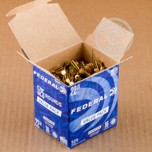 Photograph showing detail of 22 LR FEDERAL CHAMPION 36 GRAIN CPHP (5250 ROUNDS)