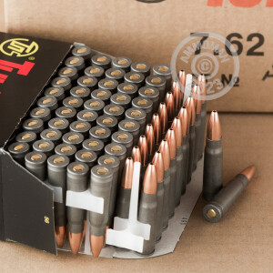 Photograph showing detail of 7.62x39MM TULA CARTRIDGE WORKS 122 GRAIN HP (1000 ROUNDS)