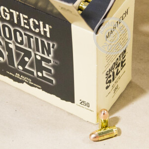Image of 45 ACP MAGTECH 230 GRAIN FMJ #MP45GM (250 ROUNDS)