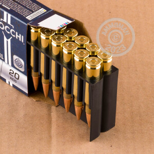 Photograph showing detail of 308 WIN FIOCCHI SHOOTING DYNAMICS 150 GRAIN FMJ (200 ROUNDS)