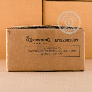An image of 300 Winchester Magnum ammo made by Browning at AmmoMan.com.