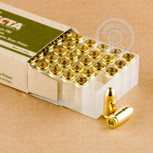 Image of the 380 AUTO FIOCCHI PERFECTA 95 GRAIN FMJ (1000 ROUNDS) available at AmmoMan.com.