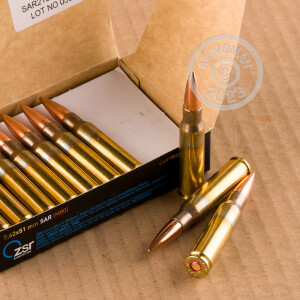 Image of ZSR Ammunition 308 / 7.62x51 rifle ammunition.