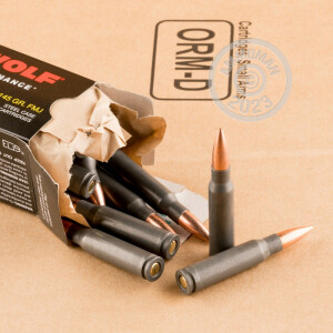 Image of .308 WOLF 145 GRAIN FULL METAL JACKET (500 ROUNDS)