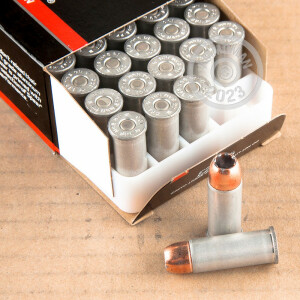 A photograph of 1000 rounds of 200 grain 44 Special ammo with a JHP bullet for sale.