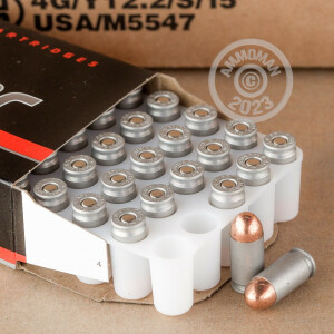 An image of 9x18 Makarov ammo made by Blazer at AmmoMan.com.