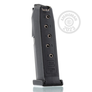 Image of the GLOCK 43 MAGAZINE - 6 ROUND FACTORY MAG FOR SALE available at AmmoMan.com.