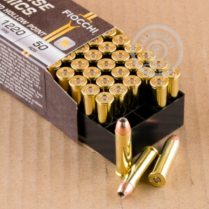 Image of the 357 MAGNUM FIOCCHI 158 GRAIN JHP (50 ROUNDS) available at AmmoMan.com.