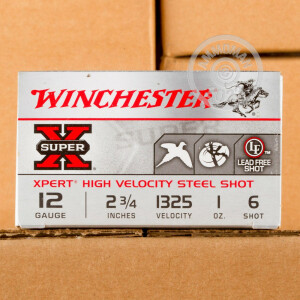 Image of 12 GAUGE WINCHESTER SUPER-X 2 3/4" 1 OZ. #6 SHOT (25 ROUNDS)