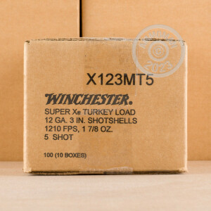 Image of 12 GAUGE WINCHESTER SUPER-X 3" 1 7/8 OZ #5 SHOT TURKEY LOAD (10 ROUNDS)