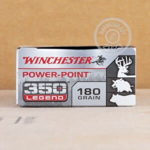 Image of 350 LEGEND WINCHESTER SUPER-X 180 GRAIN POWER POINT (200 ROUNDS)