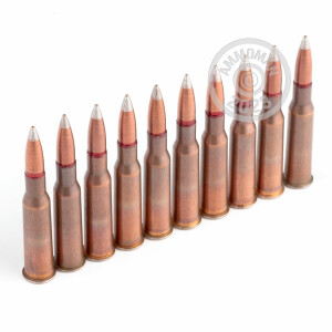Photo detailing the 7.62X54R RUSTY RUSSIAN SURPLUS 148 GRAIN FMJ SILVER TIP SPAM CAN (440 ROUNDS) for sale at AmmoMan.com.