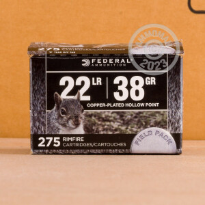 Image of 22 LR FEDERAL FIELD PACK 38 GRAIN CPHP (275 ROUNDS)