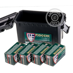 A photo of a box of Fiocchi ammo in 223 Remington.