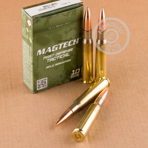 Image of the 50 BMG MAGTECH 624 GRAIN FMJ (100 ROUNDS) available at AmmoMan.com.