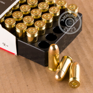 Photograph showing detail of 45 ACP AGUILA 230 GRAIN FMJ (1000 ROUNDS)