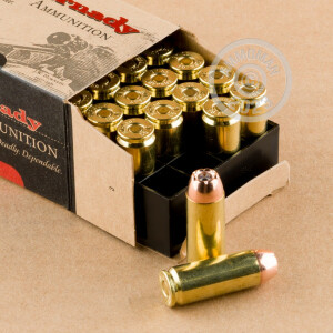 Photograph showing detail of 50 AE HORNADY XTP 300 GRAIN JHP (20 ROUNDS)