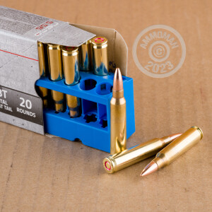 An image of 5.56x45mm ammo made by NEMO at AmmoMan.com.