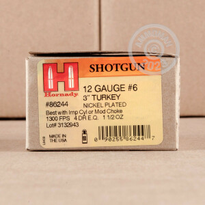 Image of 12 GAUGE HORNADY HEAVY MAGNUM TURKEY 3" #6 PLATED LEAD SHOT (10 ROUNDS)