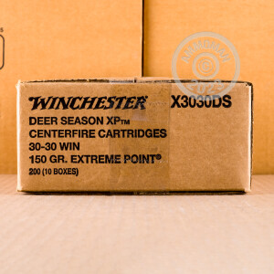 Photograph showing detail of 30-30 WINCHESTER DEER SEASON XP 150 GRAIN EXTREME POINT (20 ROUNDS)