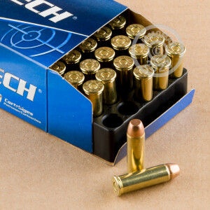 Photograph showing detail of 38 SPECIAL MAGTECH 125 GRAIN FMC FLAT (1000 ROUNDS)