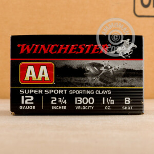 Image of 12 GAUGE WINCHESTER AA SUPER SPORT SPORTING CLAYS 2-3/4