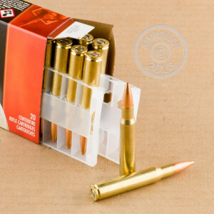 Photo detailing the 30.06 FEDERAL PREMIUM 168 GRAIN SPG SIERRA MatchKing BTHP (200 ROUNDS) for sale at AmmoMan.com.