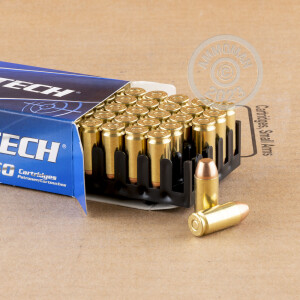 Photo detailing the .40 S&W MAGTECH 165 GRAIN FMJ (50 ROUNDS) for sale at AmmoMan.com.