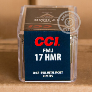  17 HMR ammo for sale at AmmoMan.com - 50 rounds.