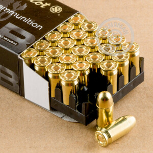 Image of 380 ACP SELLIER & BELLOT 92 GRAIN FMJ (50 ROUNDS)