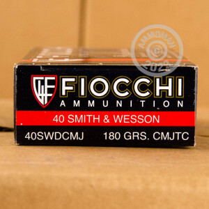 Image of .40 S&W FIOCCHI SHOOTING DYNAMICS 180 GRAIN CMJ (1000 ROUNDS)