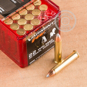 Image of 22 MAGNUM WINCHESTER VARMINT HIGH VELOCITY 30 GRAIN V-MAX (1000 ROUNDS)