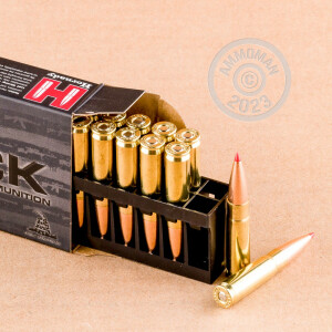 Photo of 300 AAC Blackout A-MAX MATCH ammo by Hornady for sale.