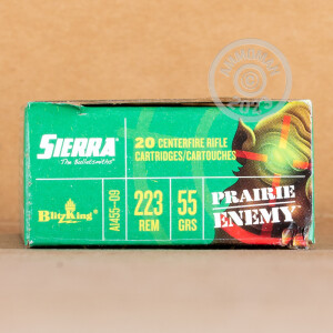 Photo of 223 Remington Polymer Tipped ammo by Sierra Bullets for sale.