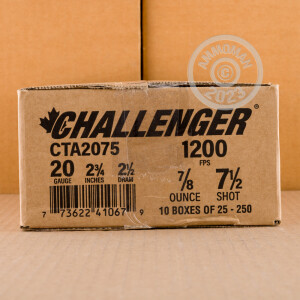 Great ammo for target shooting, these Challenger rounds are for sale now at AmmoMan.com.