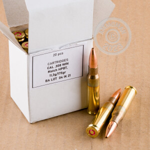 Image of Igman Ammunition 308 / 7.62x51 rifle ammunition.