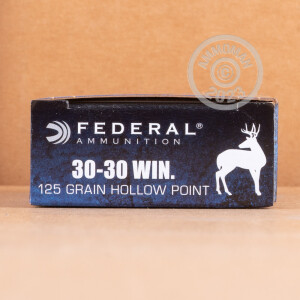 Image of the 30-30 FEDERAL POWER-SHOK 125 GRAIN HP (200 ROUNDS) available at AmmoMan.com.