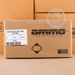 Photo of 357 Magnum TMJ ammo by Ammo Incorporated for sale at AmmoMan.com.