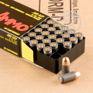 Image of the 380 ACP TULA 91 GRAIN FMJ (1000 ROUNDS) available at AmmoMan.com.