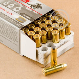 Photograph showing detail of 38 SPECIAL WINCHESTER WINCLEAN 125 GRAIN JSP (50 ROUNDS)