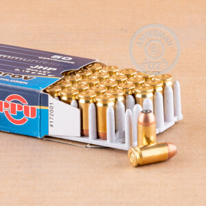 A photo of a box of Prvi Partizan ammo in 9x18 Makarov.