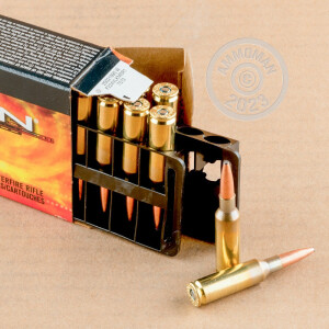 Photo of .224 Valkyrie soft point ammo by Federal for sale.