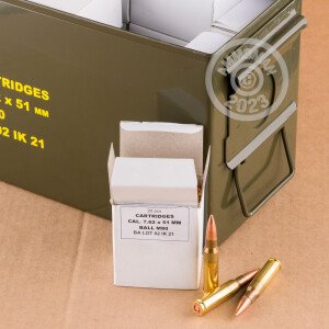 Image of bulk 308 / 7.62x51 ammo by Igman Ammunition that's ideal for training at the range.